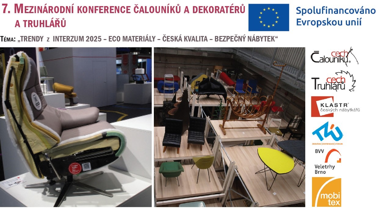 Program na 7.Mezinárodní konference cechu čalouníků a dekoratérů a truhlářů je zde!